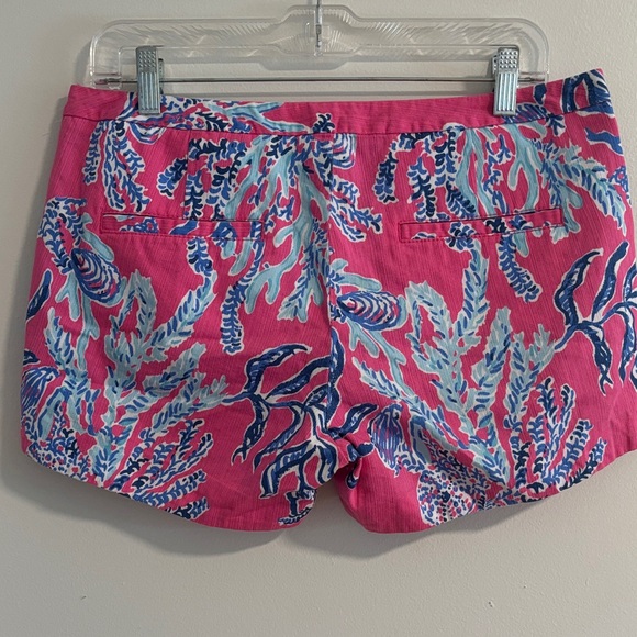 Lilly Pulitzer Adie shorts I Pink Samba print size 6 - Picture 4 of 6